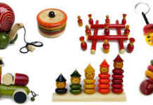 Wooden Laquer Toys by Hamleys