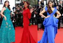 Aishwarya, Sonam, and Katrina on the Cannes red carpet