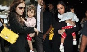 Aishwarya with her daughter Aaradhya