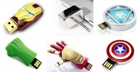 Marvel's superhero USB's