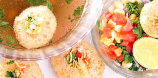 Golagappa with Citrus Veggie Salad