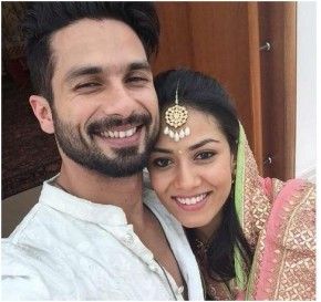 Shahid Kapoor with Mira Rajput