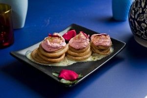 Jalebi Rabri with Rose Cream