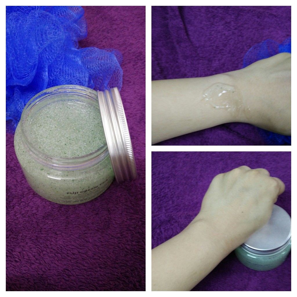 Body Shop Fuji Green Tea Body Scrub and Sorbet