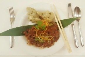 Chinese Bread With Pumkin & Lotus Stems In Sichuan Style 3