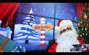 Santa at North Pole