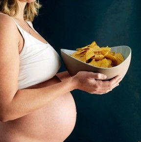Pre-pregnancy potato rich diet
