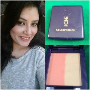 Oriflame The One Illuskin Blush Shimmer Rose swatches