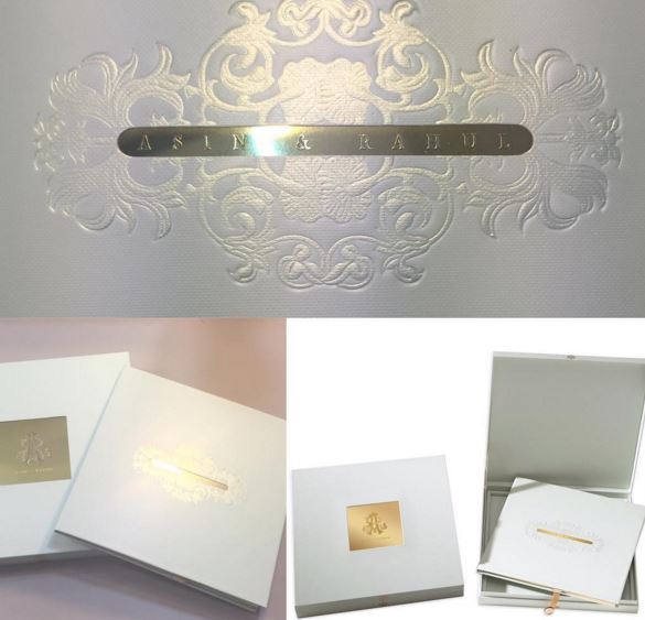 Asin and Rahul Sharma wedding invite