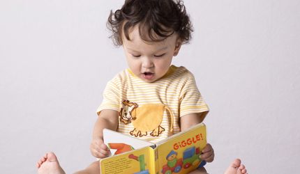 Reading in toddler