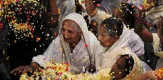 widows to their wedding