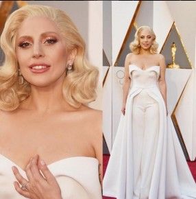Lady Gaga in Brandon Maxwell