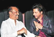 SRK with Rajni
