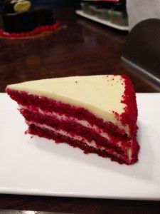 Red velvet cake El Posto