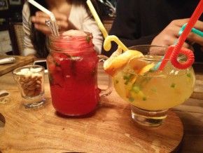 The beautiful drinks