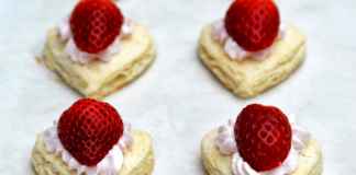 Strawberry French Hearts