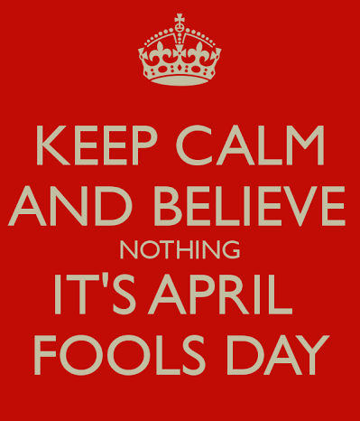 Happy April Fool day
