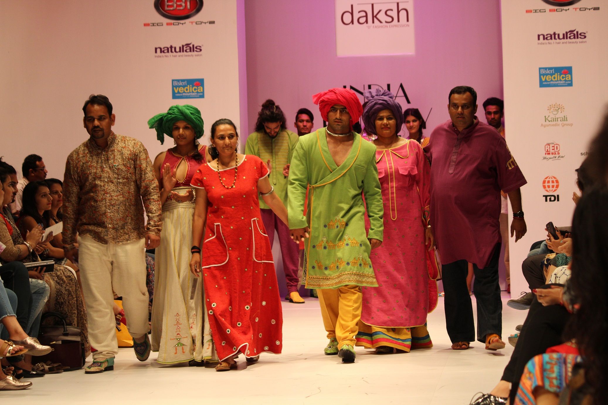 12_Suman Kundu, Sandeep Narwal, Sunil dabas has walked the ramp for DAKSH label