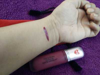 Revlon Ultra HD Matte Lipcolor in Addiction swatch