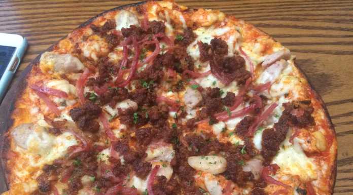 All meat carnivore pizza