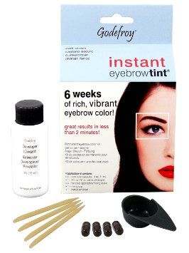 Eyebrow DIY tint