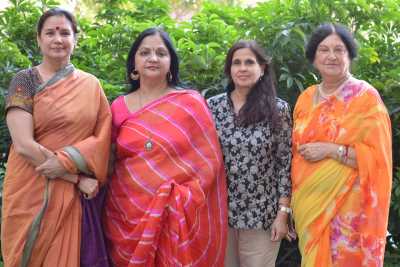 Purnam Co Founders - Ms. Sarita Baluja, Ms. Indu Gupta, Ms. Jani Dhingra and Mr. Saroj Bhatia