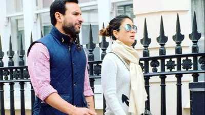 Kareena and Saif in London