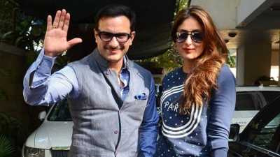 Kareena and Saif in London