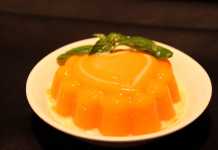 Chilled Mango Pudding by Royal China, Delhi