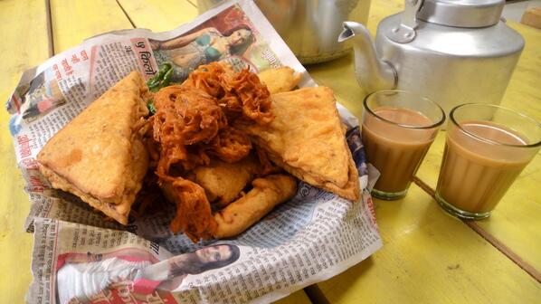 Chai pakoda