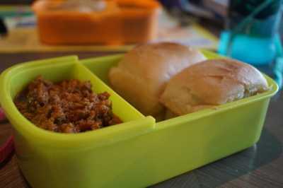 Keema Pao tiffin