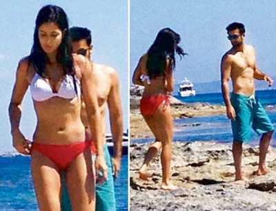 Katrina Kaif with Ranbir on a vacation