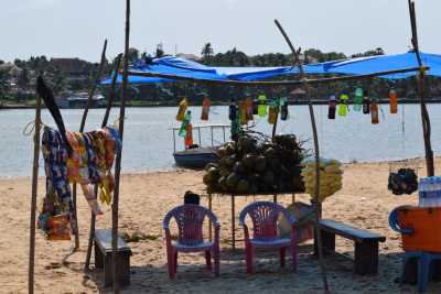 Kiosks on the beach