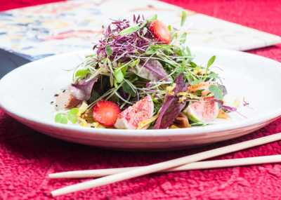 Micro cress salad