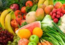 Fruits and Vegetables