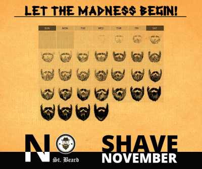 No shave November 