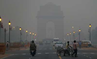 Delhi in a haze