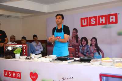 An afternoon with Chef Vikas Khanna and Usha