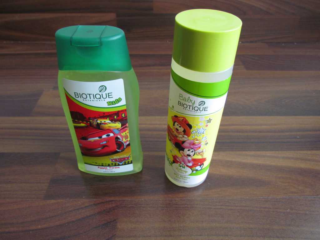 Biotique kids product range