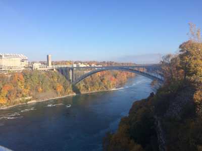 Rainbow bridges which connects USA to Canada