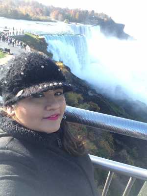 Selfie with Niagara Falls