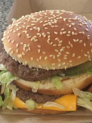 Big Mac for lunch 