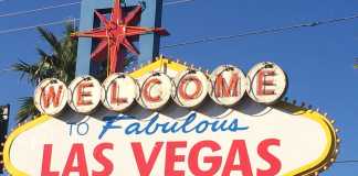 The famous Las Vegas Sign