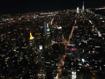 View from 86th floor of Empire State Building 