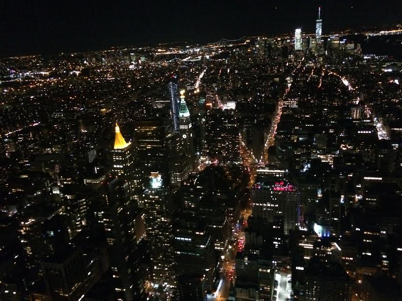 View from 86th floor of Empire State Building