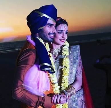 Sanaya Irani and Mohit Sehgal