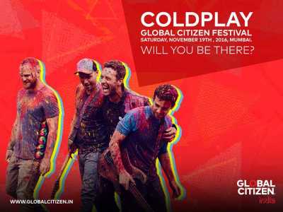 Coldplay comes to India 