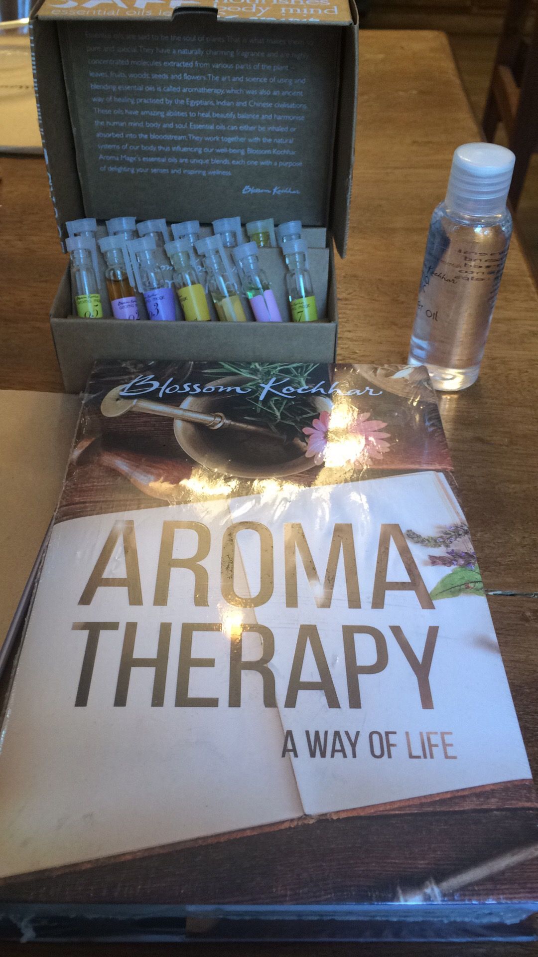 Aromatherapy book by Dr Blossom Kocchar