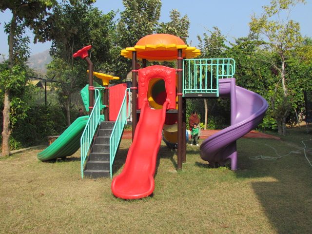 Kids area at Aahana