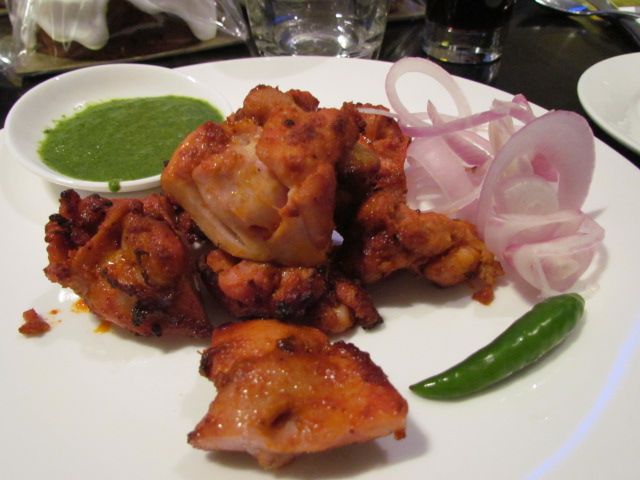 Chicken tikka at Radisson Blu Plaza